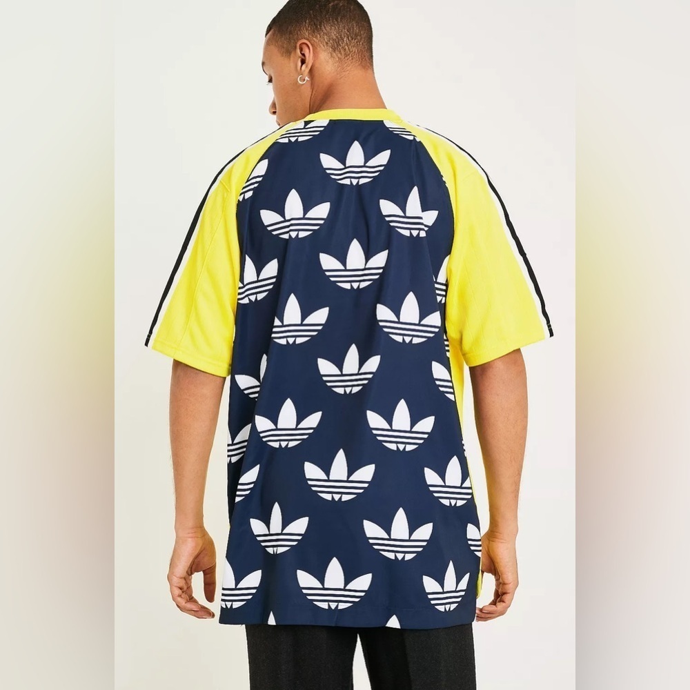Adidas Originals Trefoil Logo Allover Print T Shirt - Picture 1 of 6